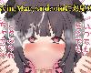 [KFⓂ] 地雷系黒マスク彼女がちんぽを咥えて離さないゲーム (RAR 60MB/SIM+HAG)(4P)